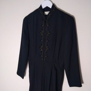 Vintage Liz Claiborne black jumpsuit